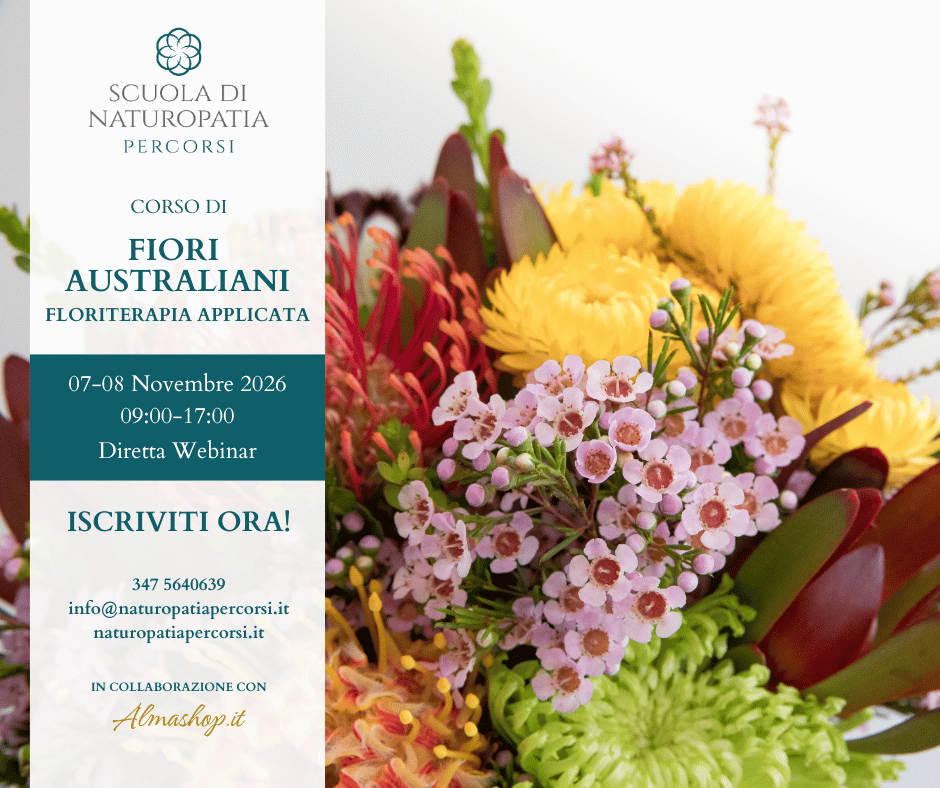 Corso di FLORITERAPIA APPLICATA - FIORI AUSTRALIANI