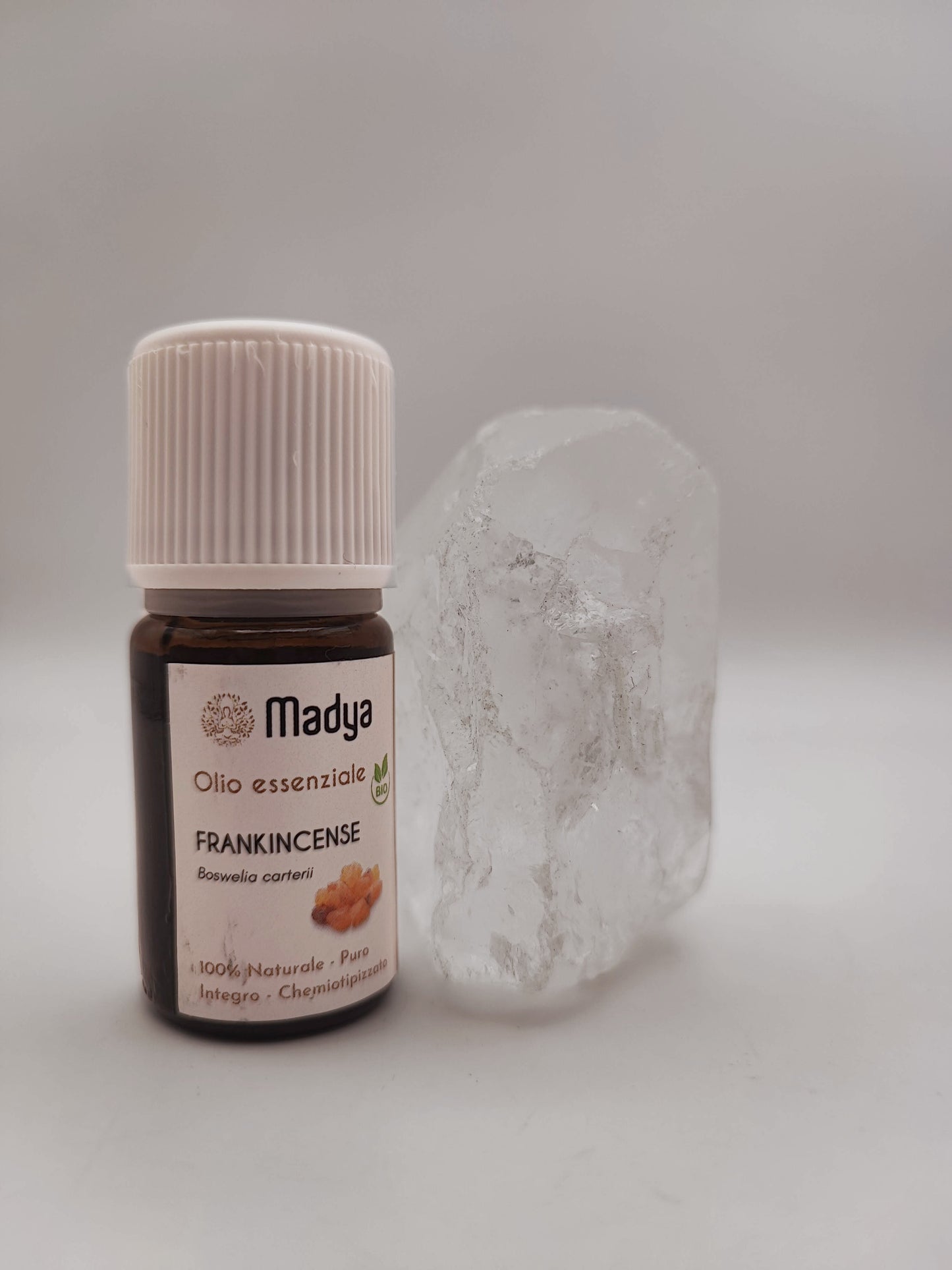 Olio essenziale di Frankincense con Quarzo ialino
