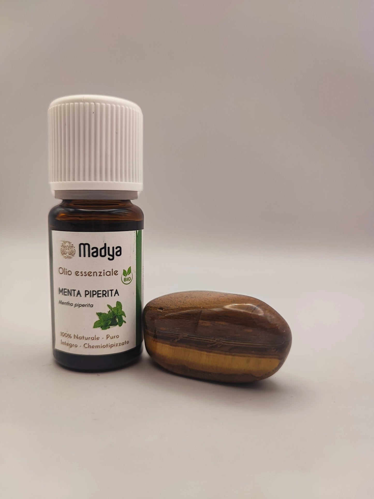 Olio essenziale di Menta piperita con Occhio di tigre