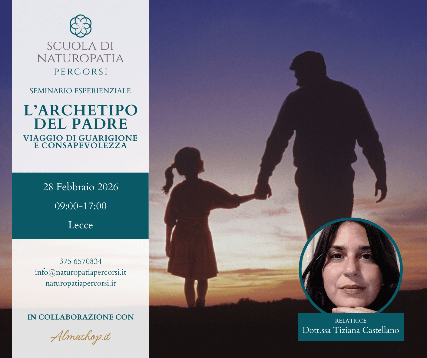 Seminario Esperienziale L'ARCHETIPO DEL PADRE - VIAGGIO DI GUARIGIONE E CONSAPEVOLEZZA