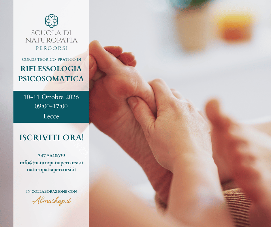 Corso teorico-pratico di Riflessologia Psicosomatica