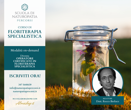 Corso di FLORITERAPIA SPECIALISTICA